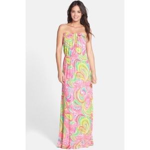 NWOT Lilly Pulitzer Marlisa Maxi dress All Nighter